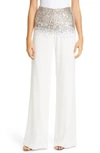 SACHIN & BABI OMBRE SEQUIN HIGH WAIST WIDE LEG PANTS,R01P14-103