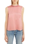 ROKSANDA TIE BACK SLEEVELESS SILK TOP,SS20 B625-8