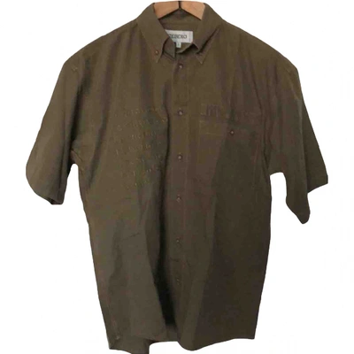 Pre-owned Iceberg Shirt In Green