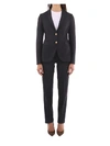 TAGLIATORE BLACK TWO-PIECE SUIT,11157434