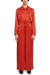OPENING CEREMONY OPENING CEREMONY ZIP FRONT JUMPSUIT,ST221707
