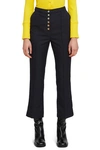 OPENING CEREMONY OPENING CEREMONY SNAP FRONT GINGHAM PANT,ST221726