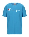 Champion Sports T-shirt In Azure