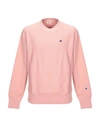 Champion Sweatshirt In Pale Pink