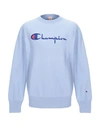 Champion Sports T-shirt In Pastel Blue