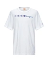 Champion T-shirts In White
