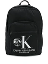 CALVIN KLEIN JEANS EST.1978 LARGE LOGO PRINT BACKPACK