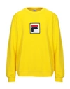 Fila Sweatshirt In Yellow