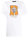 Rokh White Tiger Jersey T-shirt In 白色