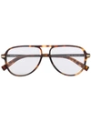 FERRAGAMO AVIATOR FRAME GLASSES