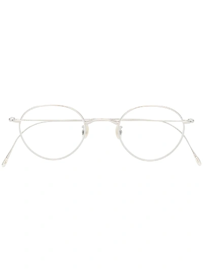 Eyevan7285 Round Framed Glasses In 银色