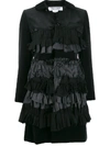 COMME DES GARÇONS COMME DES GARÇONS FRILLED PANEL SINGLE-BREASTED COAT