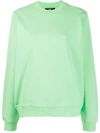 Diesel F-ang-copy Copyright Logo Sweatshirt In Green