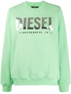 DIESEL F-ANG LOGO SWEATSHIRT