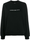 DIESEL F-ANG-COPY COPYRIGHT LOGO SWEATSHIRT