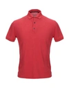 Zanone Polo Shirt In Red