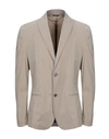 GREY DANIELE ALESSANDRINI GREY DANIELE ALESSANDRINI MAN BLAZER BEIGE SIZE 36 COTTON, ELASTANE,49524004LT 4