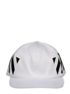 OFF-WHITE WHITE COTTON HAT,OMLB008E194000280110