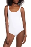 Wolford Jamika Tank Bodysuit In White