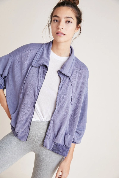 Free People Movement Goldie Jacket In Blue