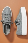 Superga Platform Sneakers In Grey