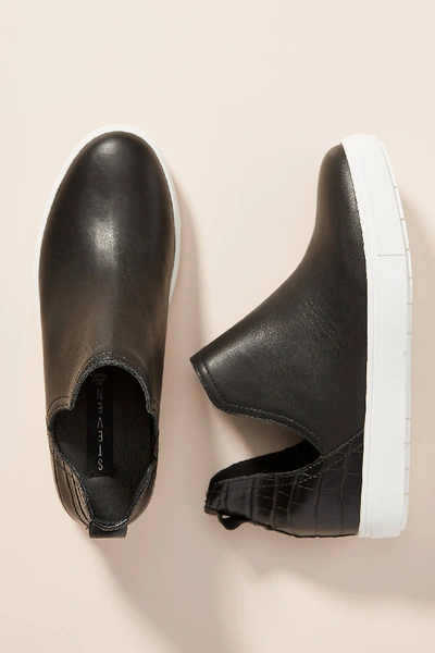 Steve Madden Steven By  Caneres Platform Sneakers In Black