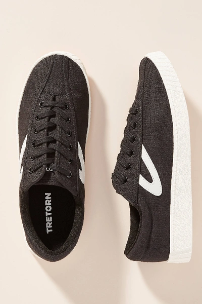 Tretorn Low-top Sneakers In Black