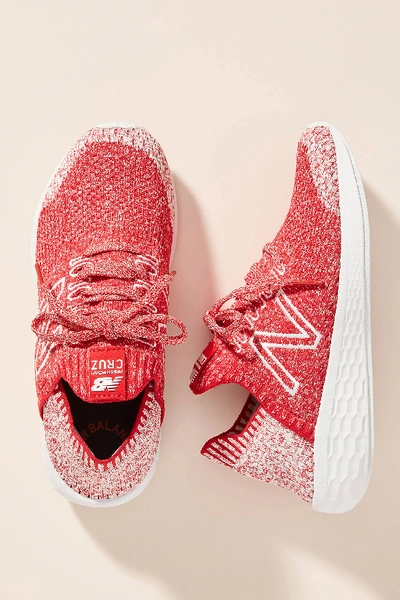 New Balance Fresh Foam Sneakers In Red