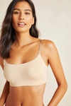 Calvin Klein Invisibles Comfort Lightly Lined Retro Bralette Qf4783 In White