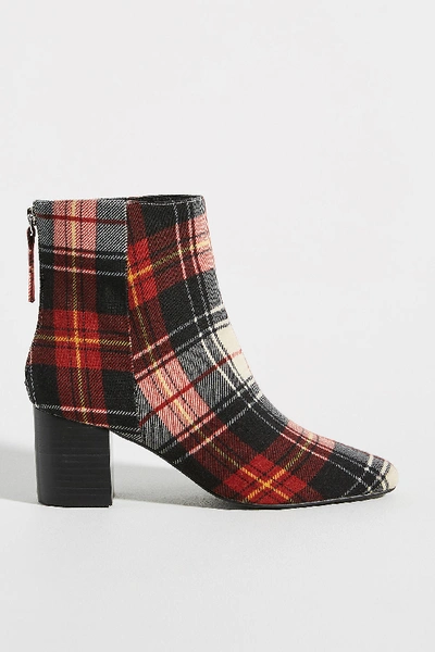 Sol Sana Florence Plaid Ankle Boots In Assorted
