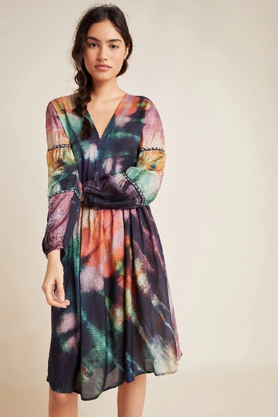 Bl-nk Orina Tie-dyed Mini Dress In Assorted