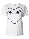 COMME DES GARÇONS PLAY printed heart T-shirt,MACHINEWASH