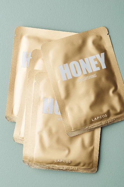 Lapcos Metallic Sheet Mask Set In Gold