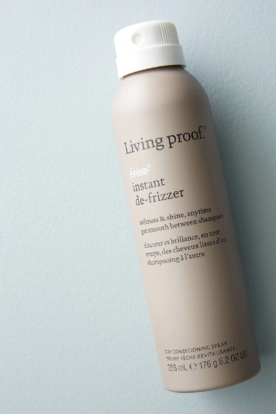 Living Proof No Frizz Instant De-frizzer Dry Conditioning Spray In White