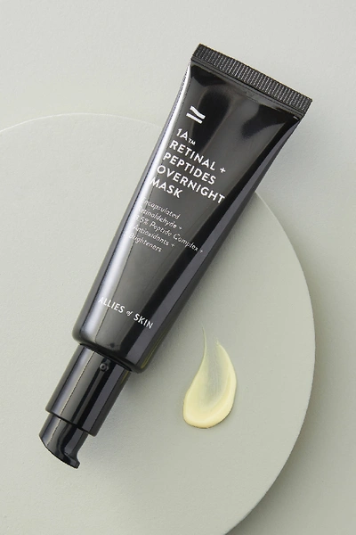 Allies Of Skin 1a Retinal + Peptides Overnight Mask In Black