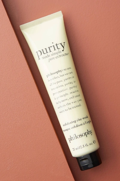 Philosophy Purity Made Simple Pore Extractor Mask In Yellow