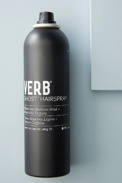 Verb Ghost Hairspray Medium Hold, 7 oz In Black