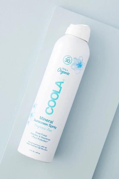 Coola 5 Oz. Mineral Body Sunscreen Spray Spf30 - Frangrance-free In White