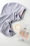 Aquis Rapid Dry Lisse Luxe Hair Towel In Grey