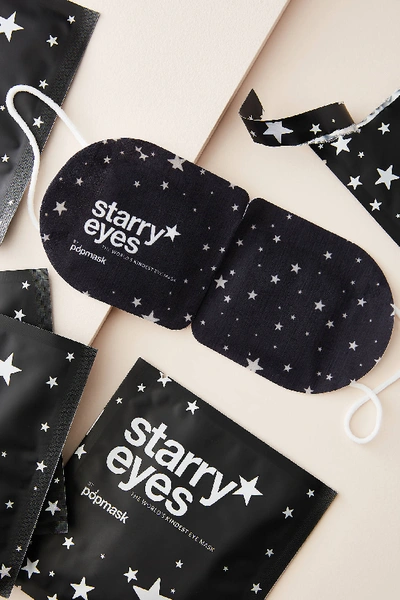 Popband London Starry Eyes Warming Eye Mask Set In Black