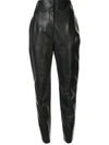 dressing gownRTO CAVALLI HIGH-WAISTED CROPPED TROUSERS