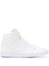 Nike Air Jordan Retro 1 Sneakers In White