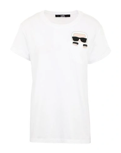 Karl Lagerfeld T-shirt In White