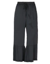 TWINSET TWINSET WOMAN PANTS BLACK SIZE 4 ACETATE, SILK,13413865KV 4