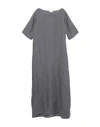 Crossley Midi Dress In Grey
