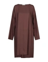 Crossley Knee-length Dress In Cocoa