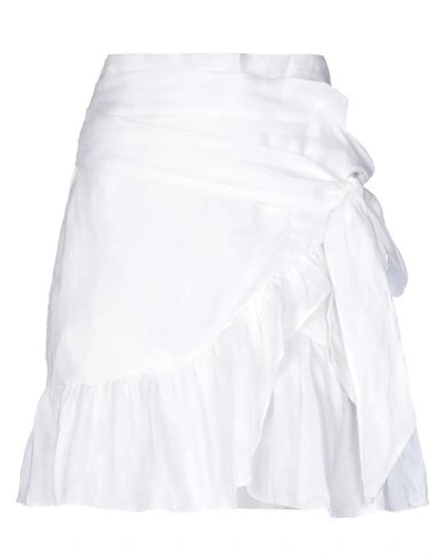Isabel Marant Étoile Knee Length Skirts In White