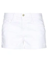 Frame Denim Shorts In White