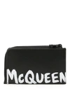 ALEXANDER MCQUEEN ALEXANDER MCQUEEN LOGO PRINT CARDHOLDER