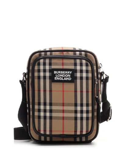 Burberry Checked Shoulder Bag In Multi